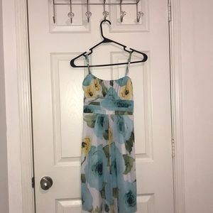Floral teens dress